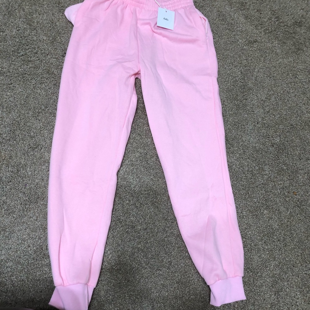 Pink joggers